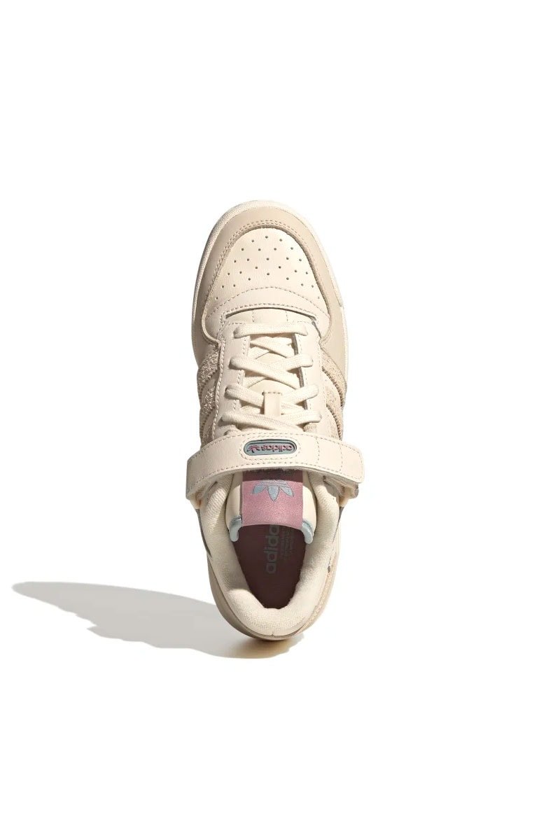 Tênis Adidas Forum Low Feminino Bege - NewSkull