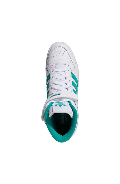 Tênis Adidas Forum Mid Branco/Verde - NewSkull