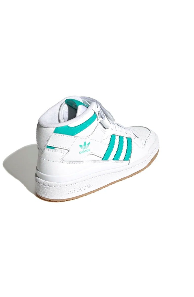Tênis Adidas Forum Mid Feminino Branco/Verde - NewSkull