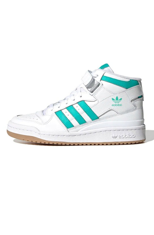 Tênis Adidas Forum Mid Feminino Branco/Verde - NewSkull