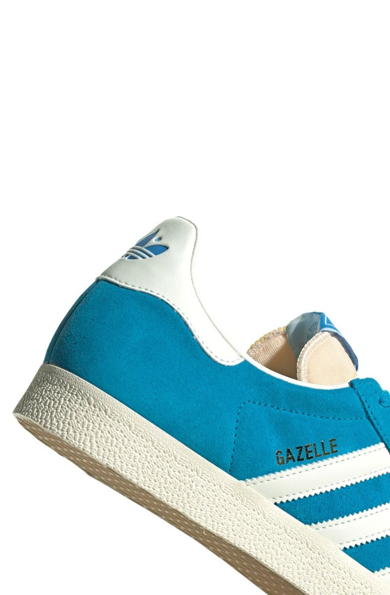 Tênis Adidas Gazelle Azul Água/Branco - NewSkull