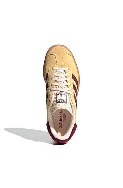 Tênis Adidas Gazelle Bold Feminino Amarelo/Marrom IF5937 - NewSkull