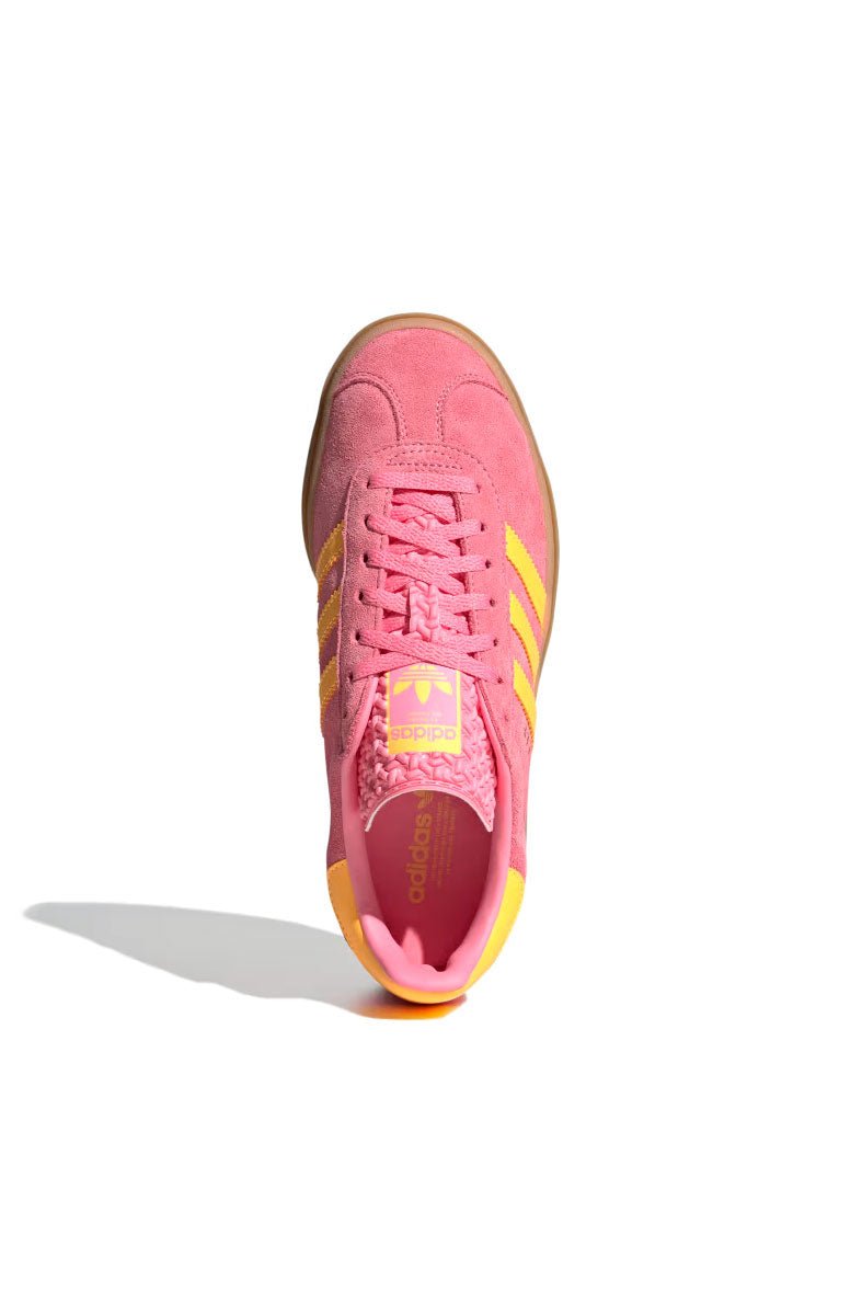 Tênis Adidas Gazelle Bold Feminino Rosa/Amarelo IF4498 - NewSkull