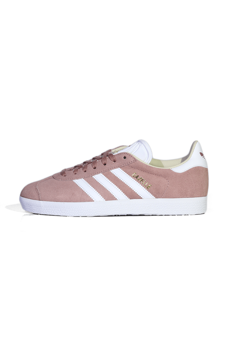 Tênis Adidas Gazelle Feminino Rosa Salmão - NewSkull