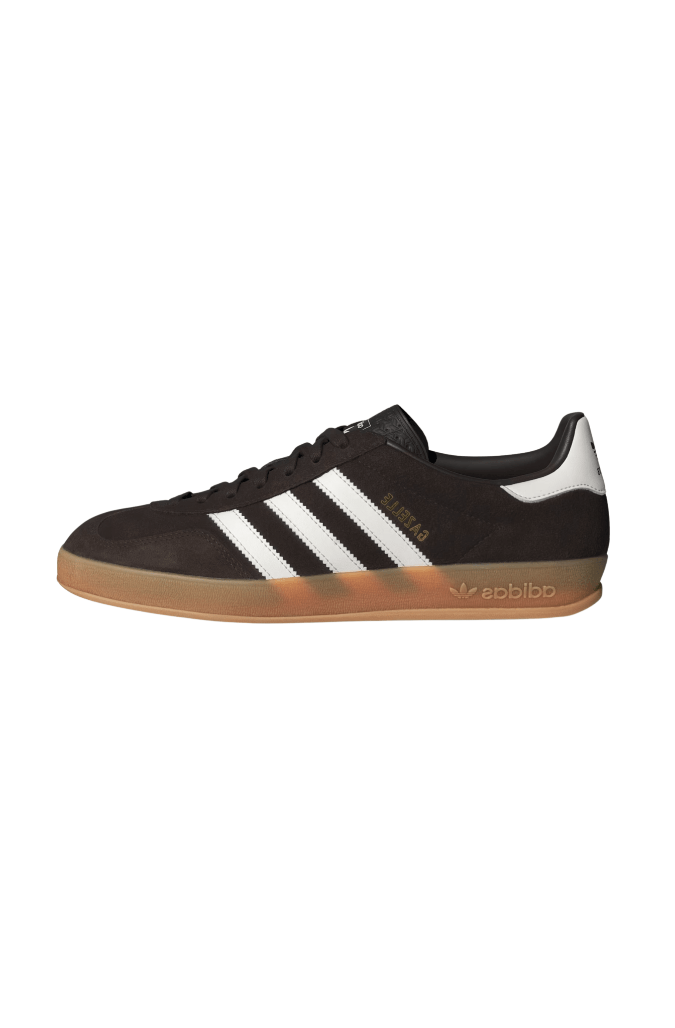 Tênis Adidas Gazelle Indoor Marrom Escuro/Branco HQ5152 - NewSkull