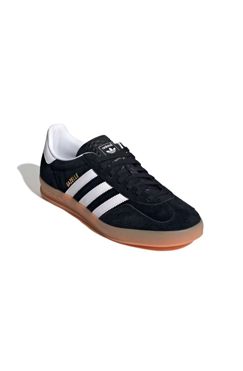 Tênis Adidas Gazelle Indoor Preto/Branco JI2060 - NewSkull