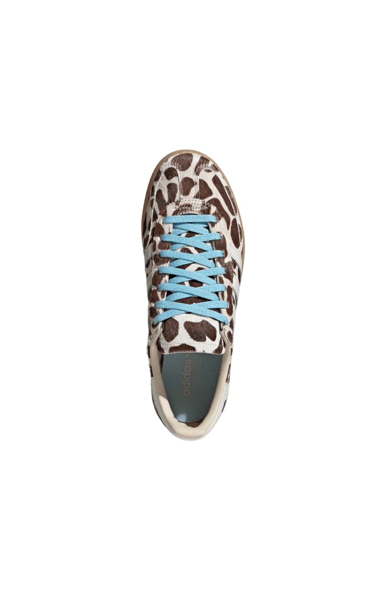 Tênis Adidas Handball Spezial Animal Print Marrom/Branco KI6677 - NewSkull