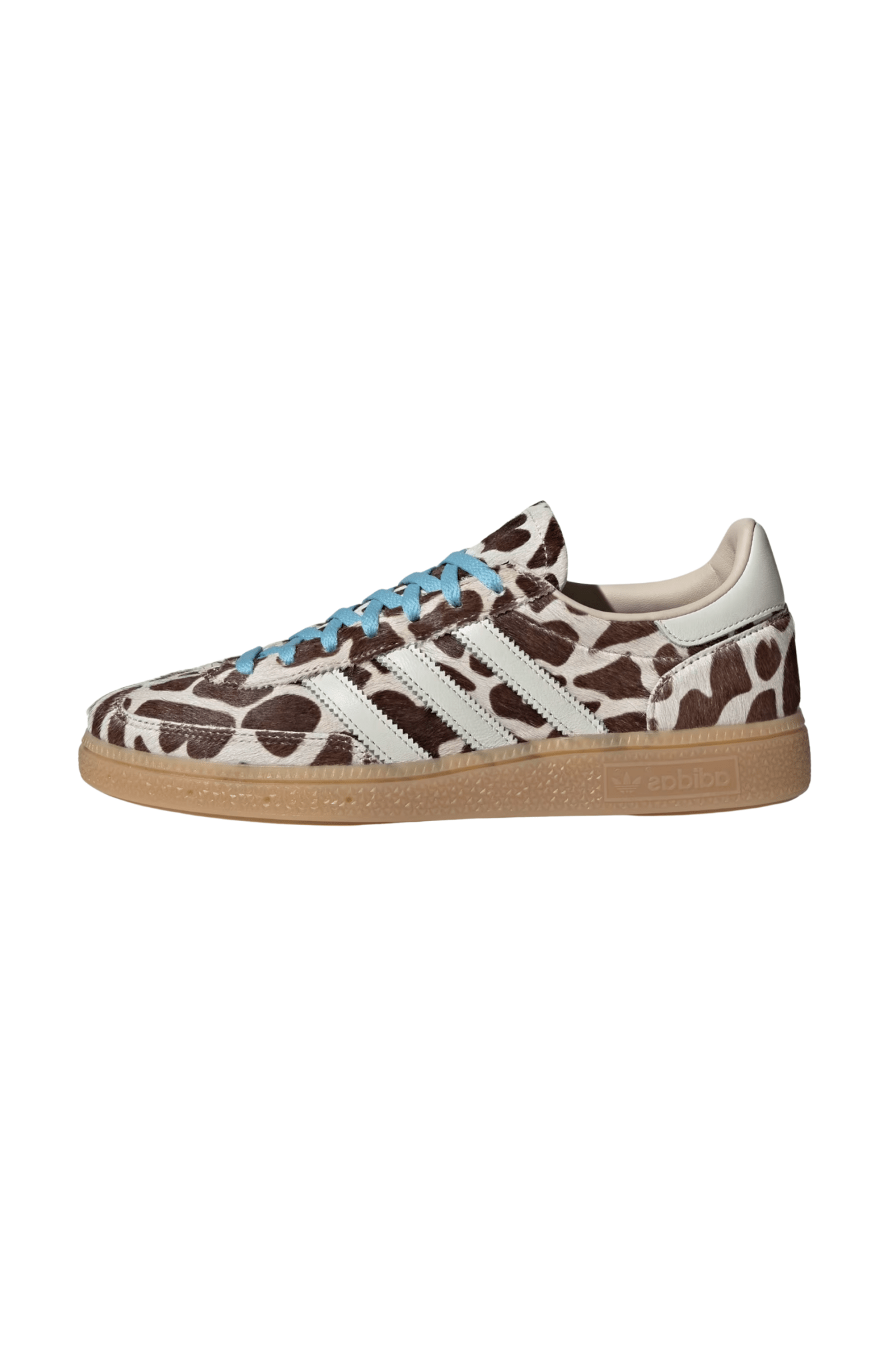 Tênis Adidas Handball Spezial Animal Print Marrom/Branco KI6677 - NewSkull
