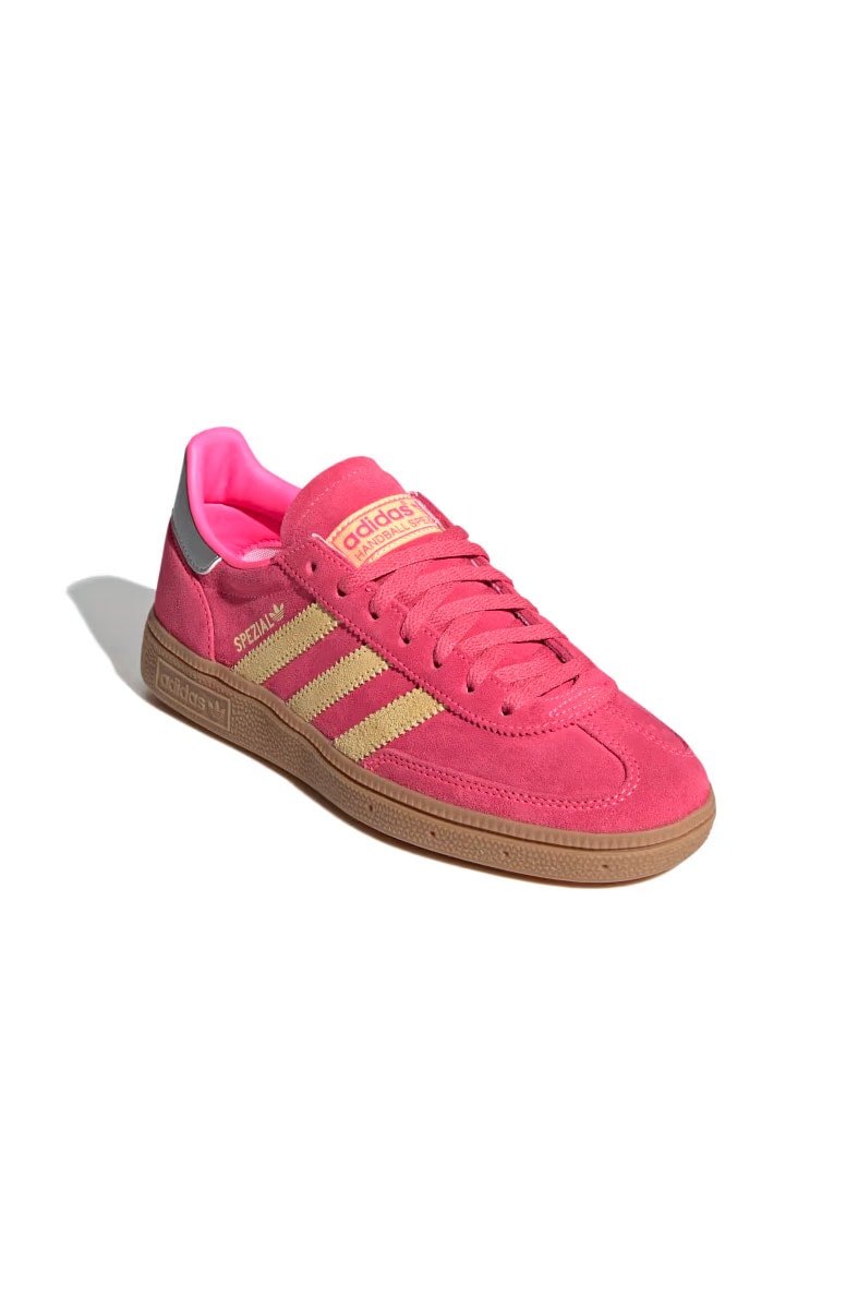 Tênis Adidas Handball Spezial Feminino Rosa/Amarelo JI1407 - NewSkull