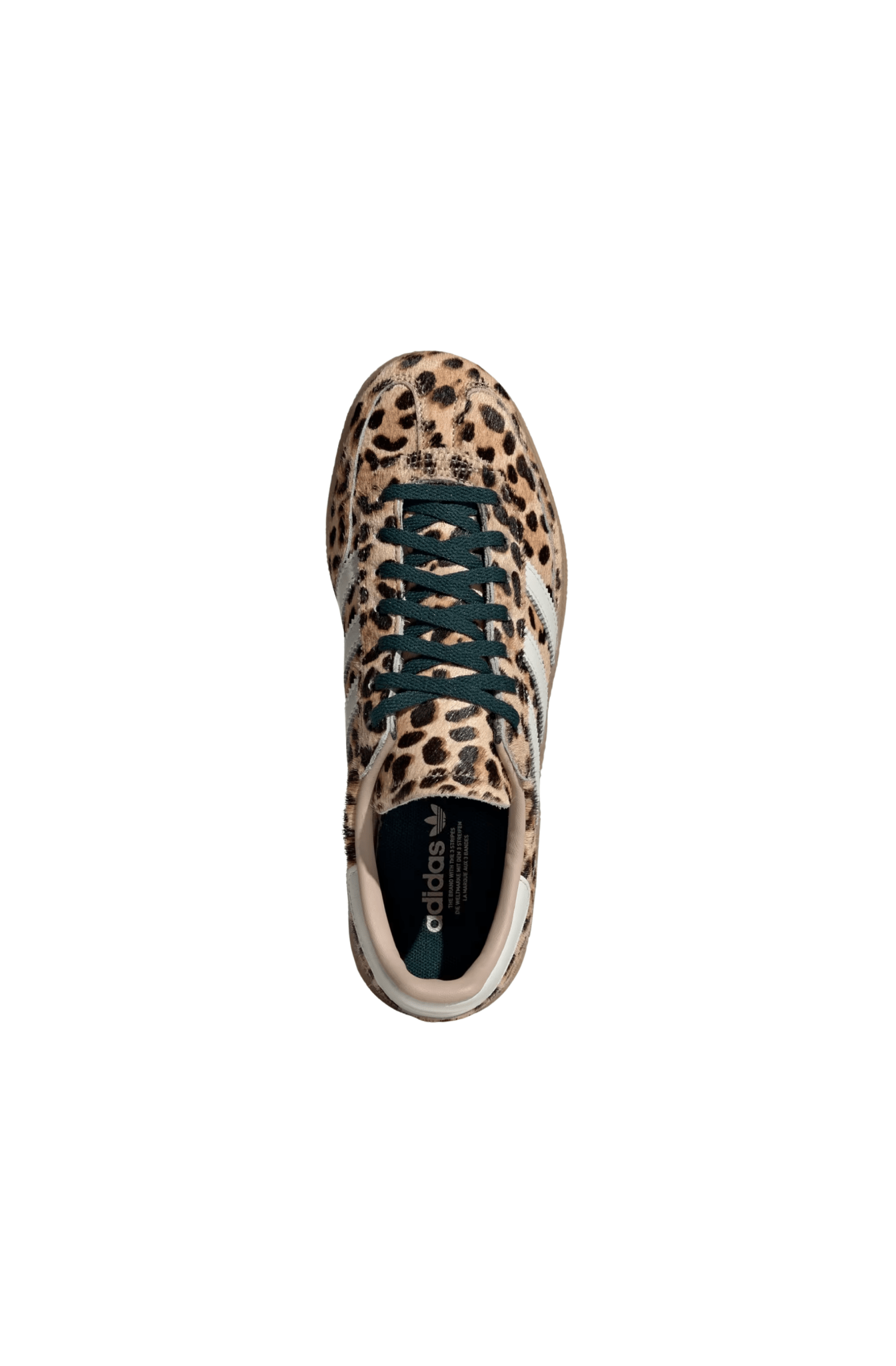 Tênis Adidas Handball Spezial Leopard Print Bege/Marrom KI6678 - NewSkull