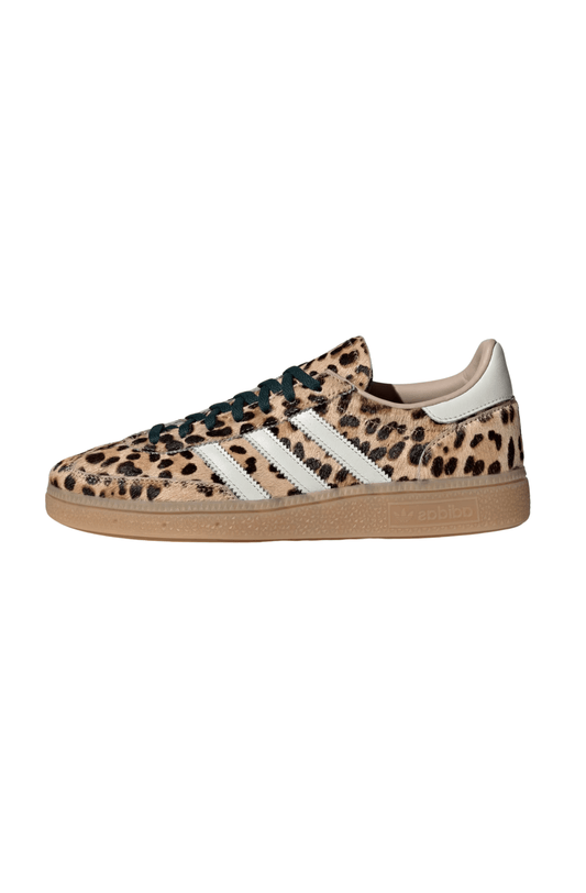 Tênis Adidas Handball Spezial Leopard Print Bege/Marrom KI6678 - NewSkull