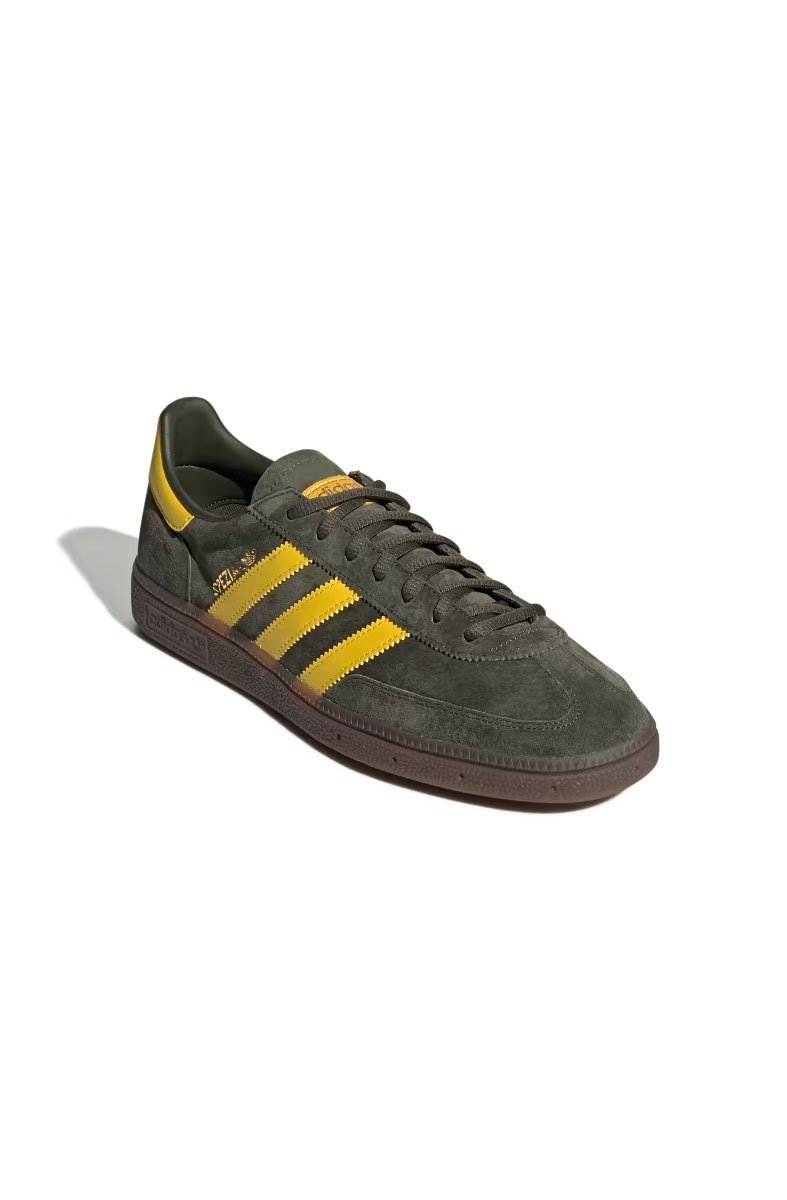 Tênis Adidas Handball Spezial Verde Escuro/Amarelo EF5748 - NewSkull