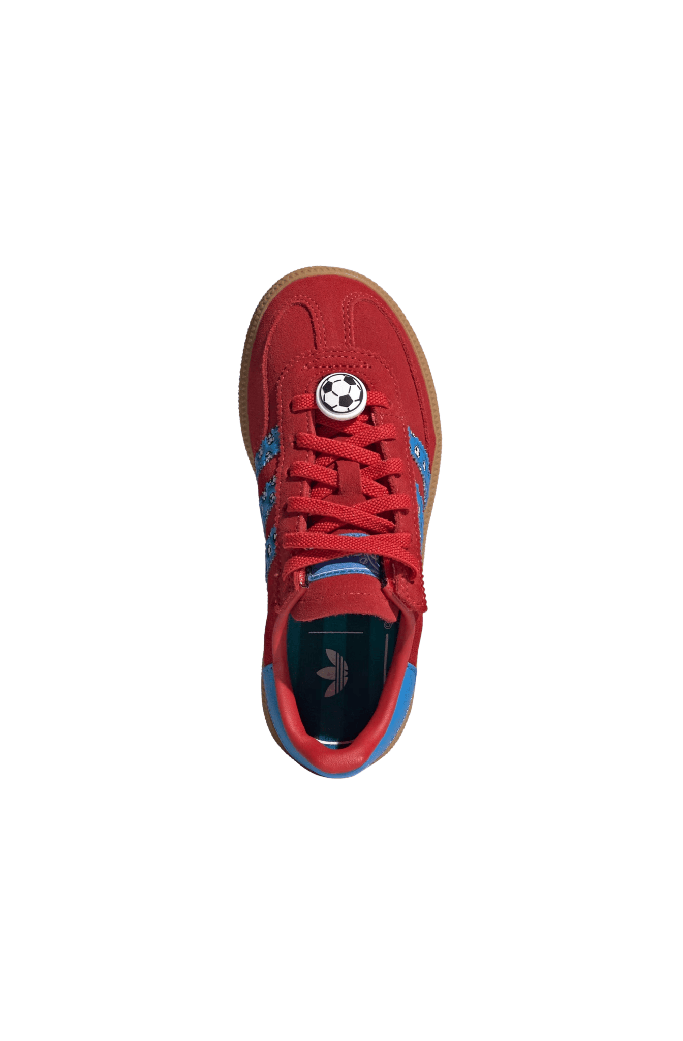 Tênis Adidas Handball Spezial x Disney Goofy Comfort Closure Elastic Lace Infantil Vermelho/Azul IH1742 - NewSkull