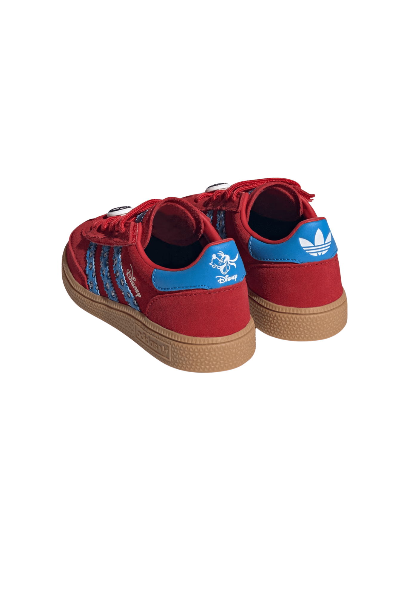 Tênis Adidas Handball Spezial x Disney Goofy Comfort Closure Elastic Lace Infantil Vermelho/Azul IH1742 - NewSkull