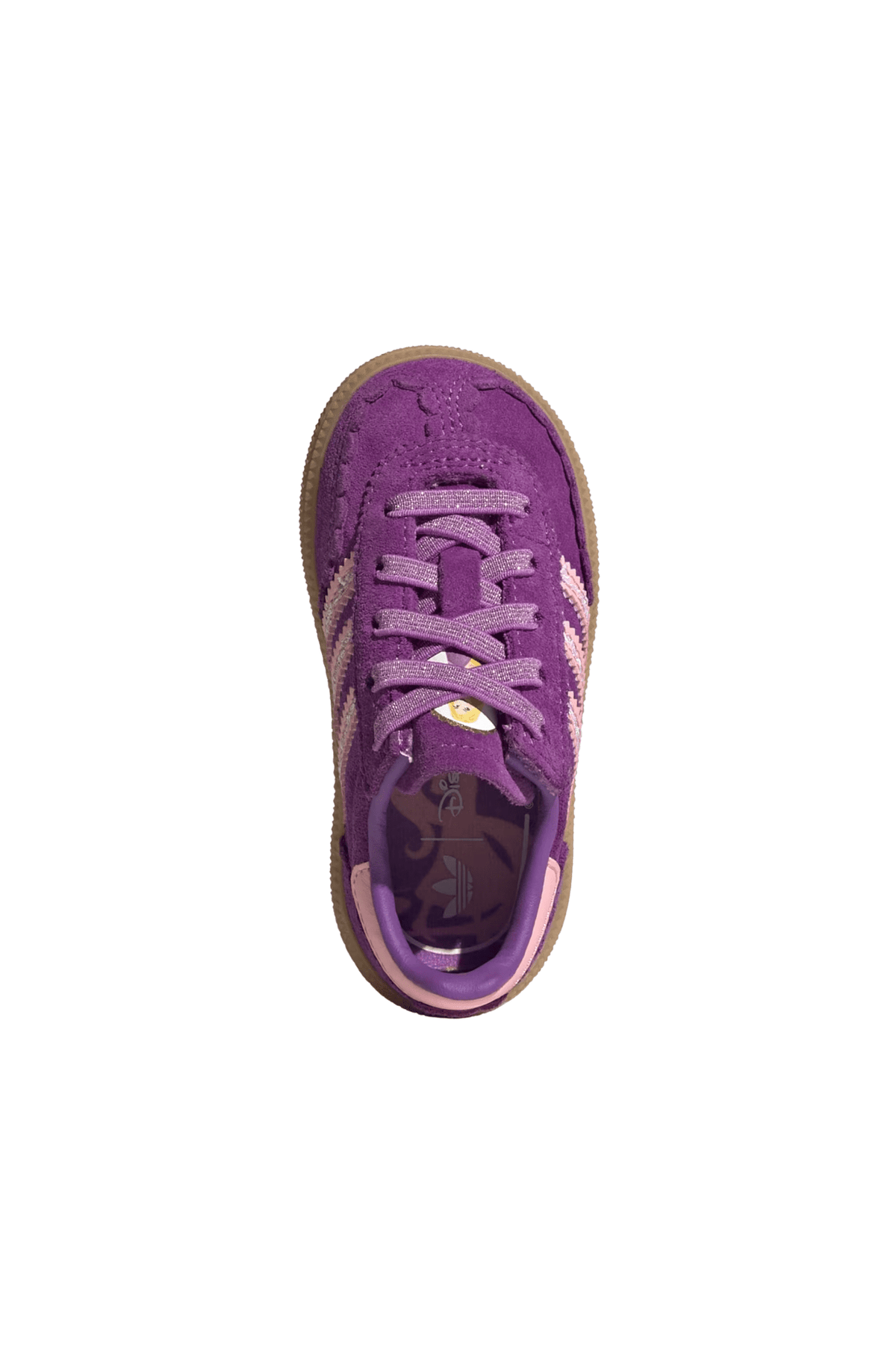 Tênis Adidas Handball Spezial x Disney Princess Comfort Closure Elastic Lace Infantil Roxo/Rosa KK4760 - NewSkull