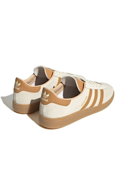 Tênis Adidas München Cinza/Marrom Claro - NewSkull