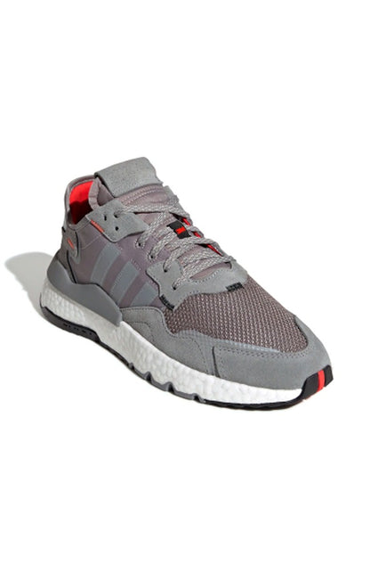Tênis Adidas Nite Jogger 3M Cinza/Branco - NewSkull