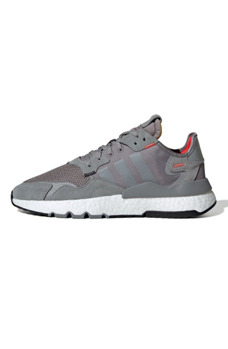 Tênis Adidas Nite Jogger 3M Cinza/Branco - NewSkull