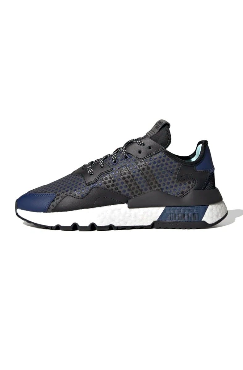 Tênis Adidas Nite Jogger 3M Feminino Azul/Preto - NewSkull