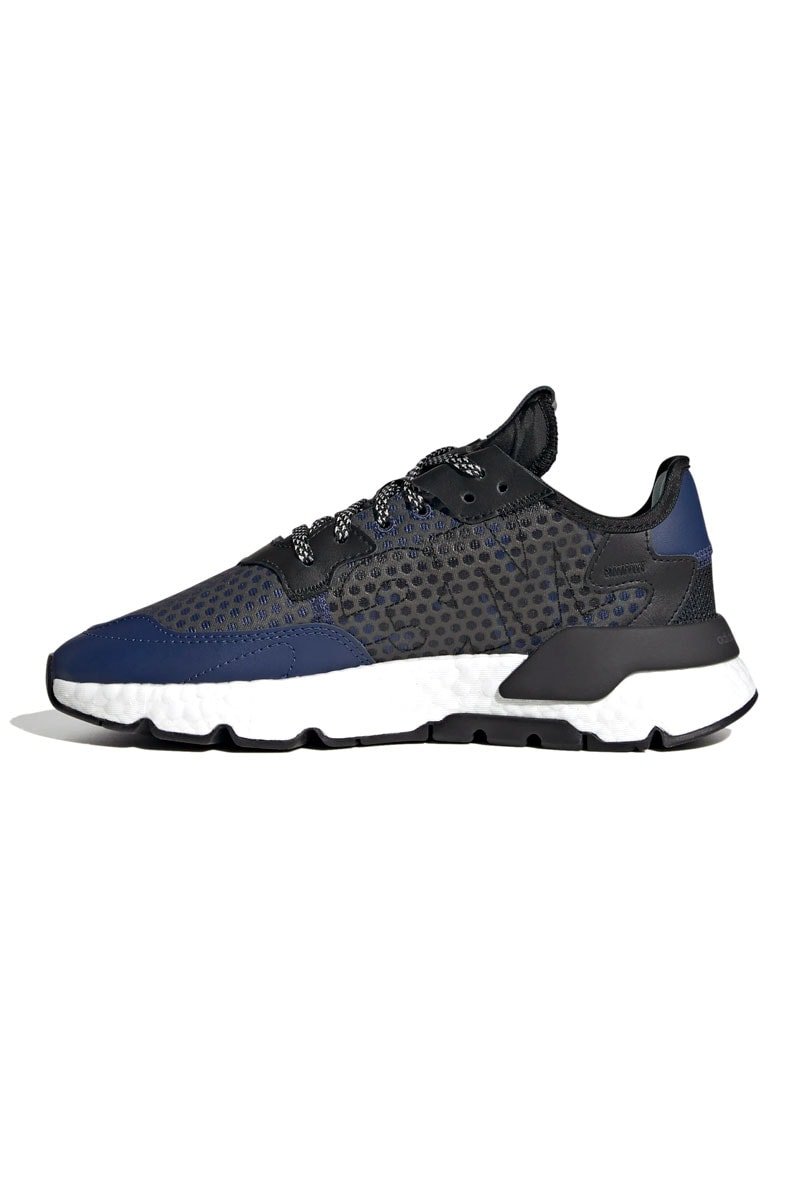 Tênis Adidas Nite Jogger 3M Feminino Azul/Preto - NewSkull