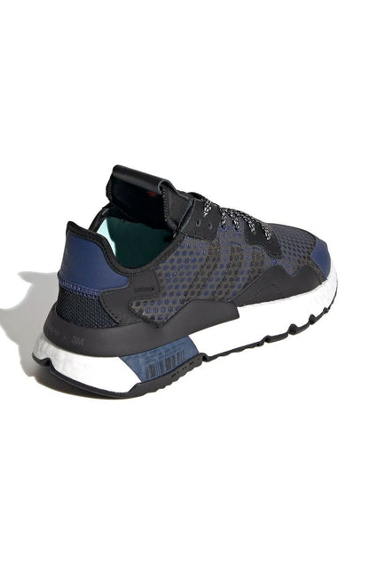 Tênis Adidas Nite Jogger 3M Feminino Azul/Preto - NewSkull