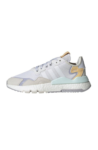 Tênis Adidas Nite Jogger Cinza/Amarelo - NewSkull
