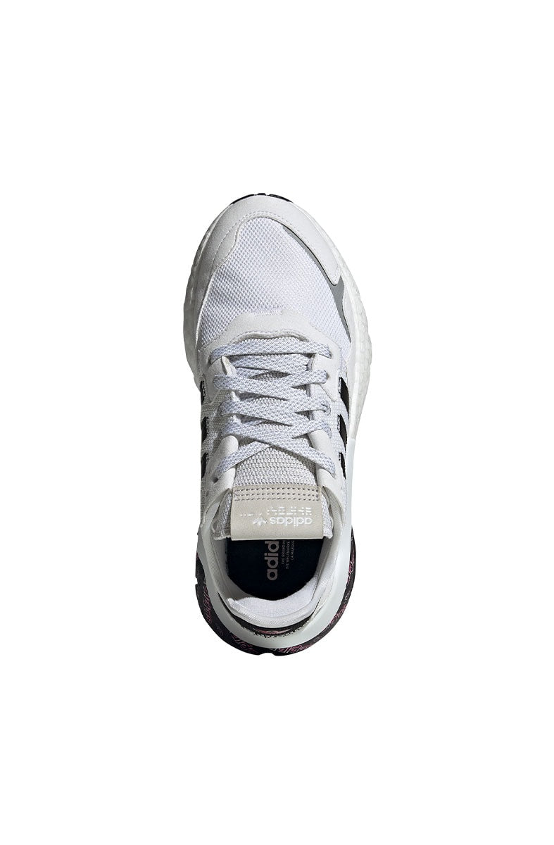 Tênis Adidas Nite Jogger Feminino Cinza/Preto - NewSkull
