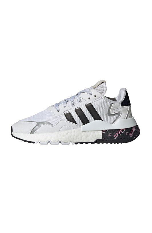 Tênis Adidas Nite Jogger Feminino Cinza/Preto - NewSkull