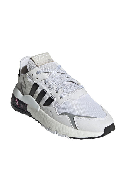 Tênis Adidas Nite Jogger Feminino Cinza/Preto - NewSkull