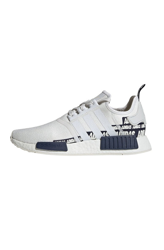 Tênis Adidas NMD R1 Branco/Azul - NewSkull
