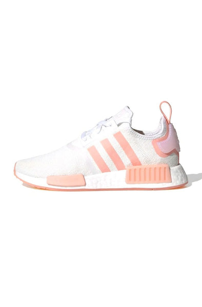 Tênis Adidas NMD R1 Feminino Branco/Rosa – NewSkull