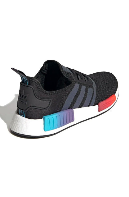Tênis Adidas NMD R1 Preto/Gradiente - NewSkull