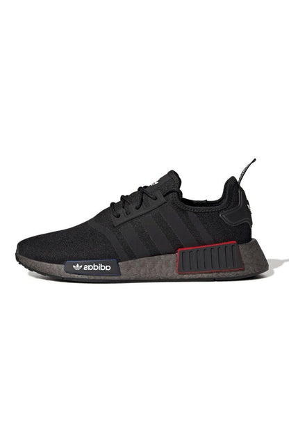 Tênis Adidas NMD _R1 Preto/Vermelho/Azul - NewSkull