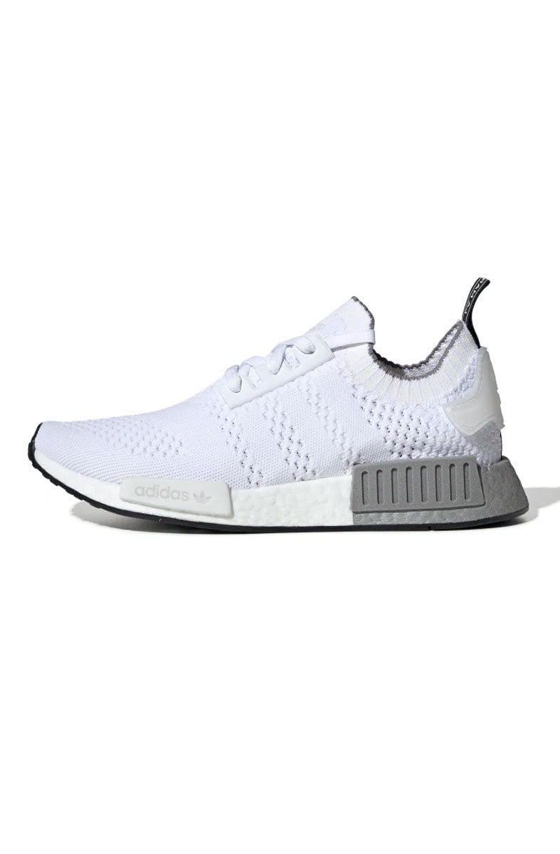 Tênis Adidas NMD R1 Primeknit Branco/Cinza - NewSkull