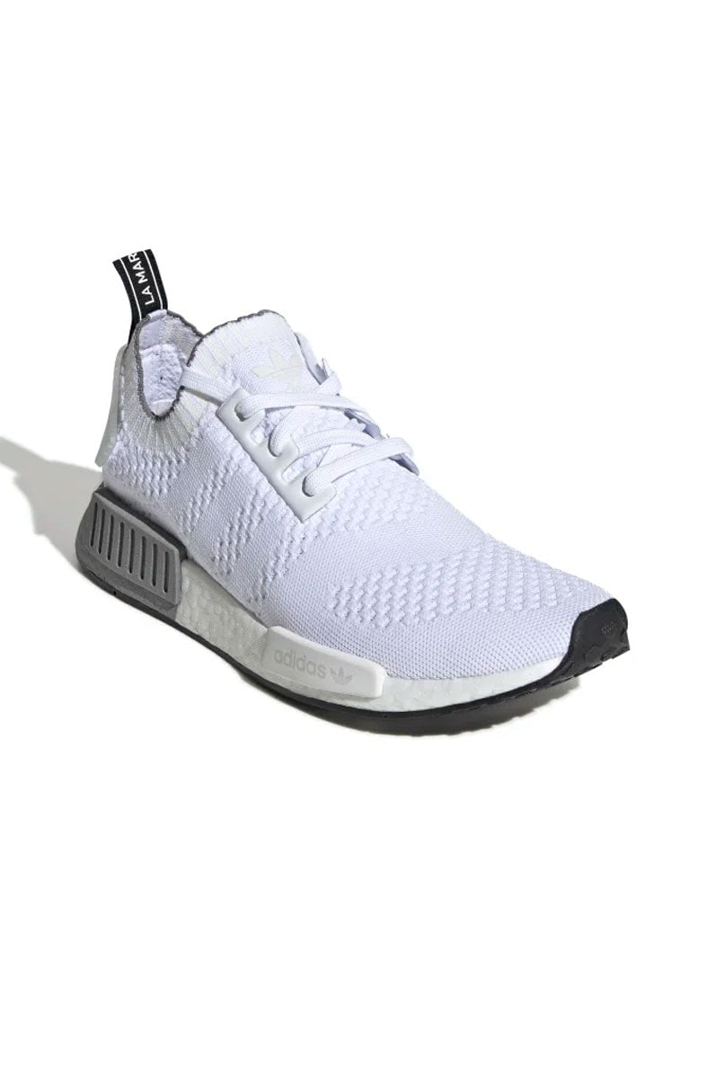 Tênis Adidas NMD R1 Primeknit Branco/Cinza - NewSkull