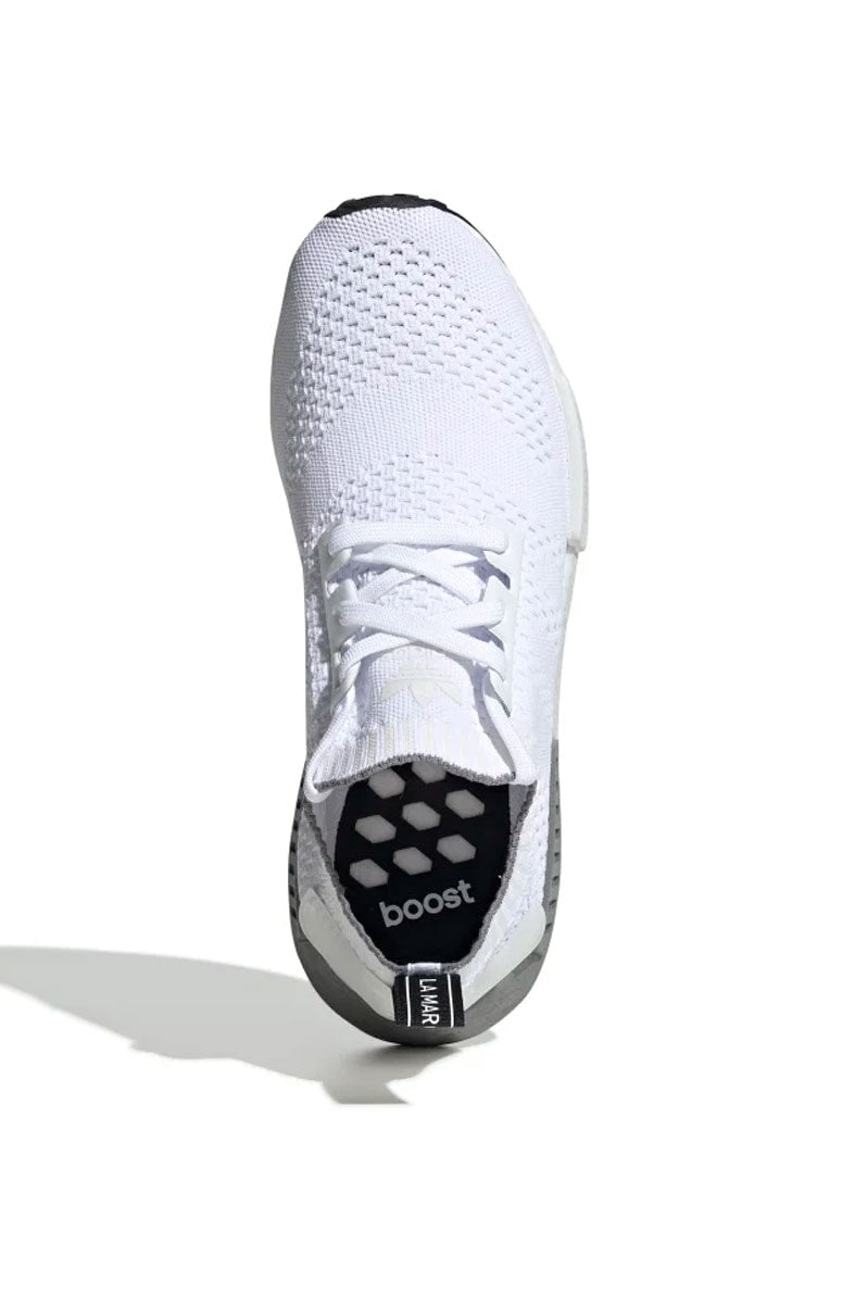 Tênis Adidas NMD R1 Primeknit Branco/Cinza - NewSkull