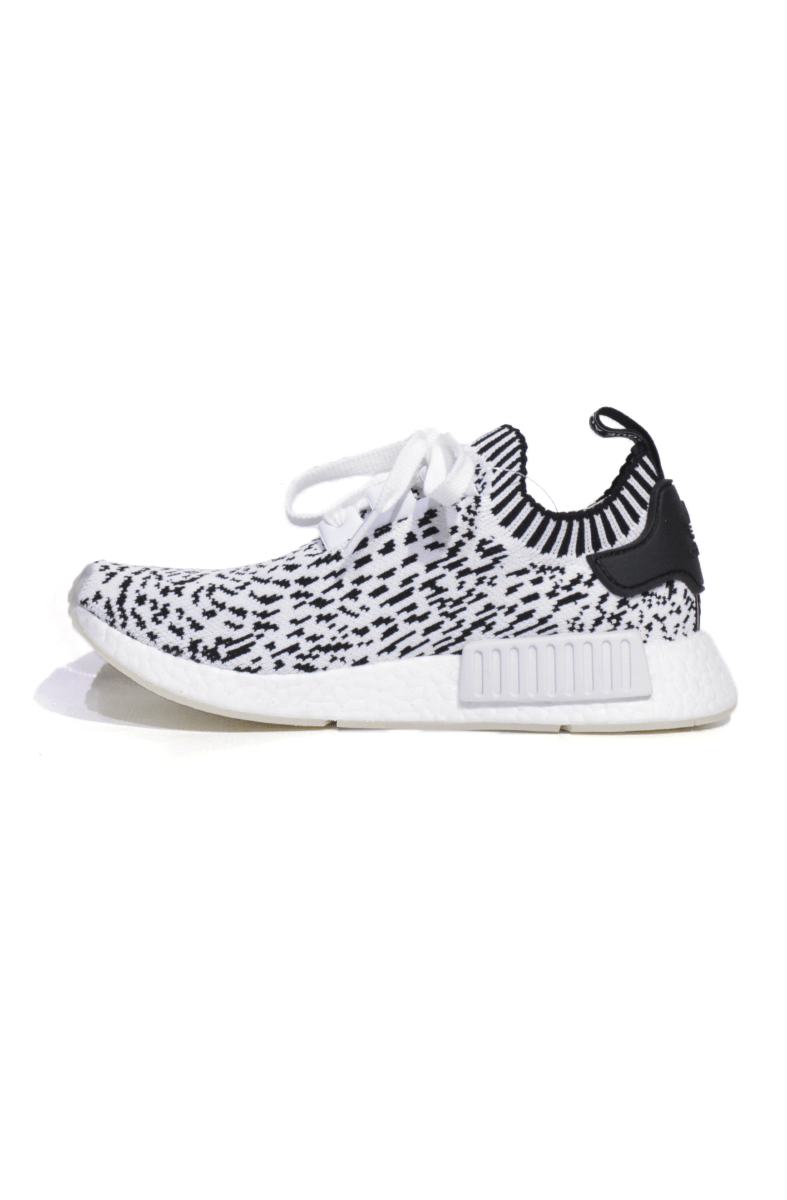 Tênis Adidas NMD_R1 Primeknit Zebra Branco - NewSkull