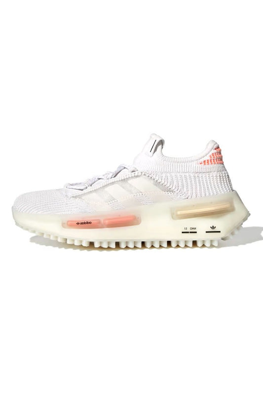 Tênis Adidas NMD S1 Feminino Branco/Laranja - NewSkull