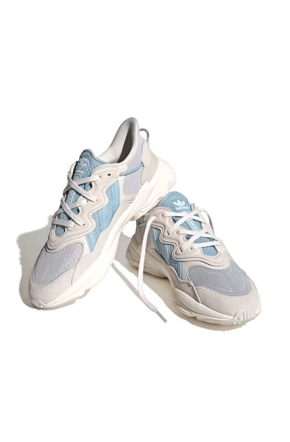 Tênis Adidas Ozweego Cinza/Azul Claro - NewSkull