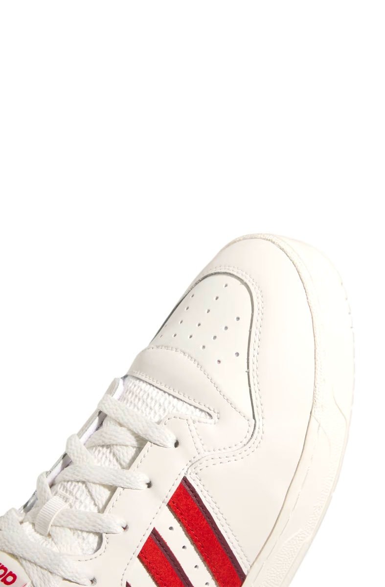 Tênis Adidas Rivalry Low Branco/Vermelho - NewSkull