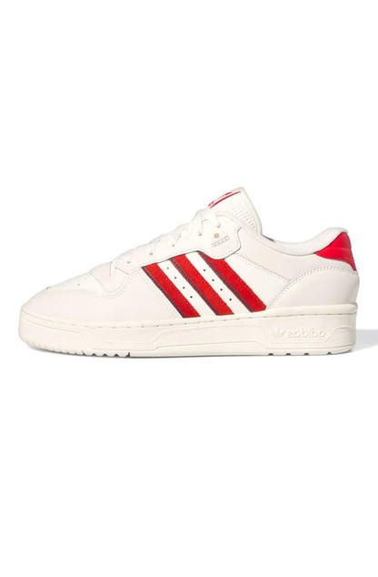 Tênis Adidas Rivalry Low Branco/Vermelho - NewSkull