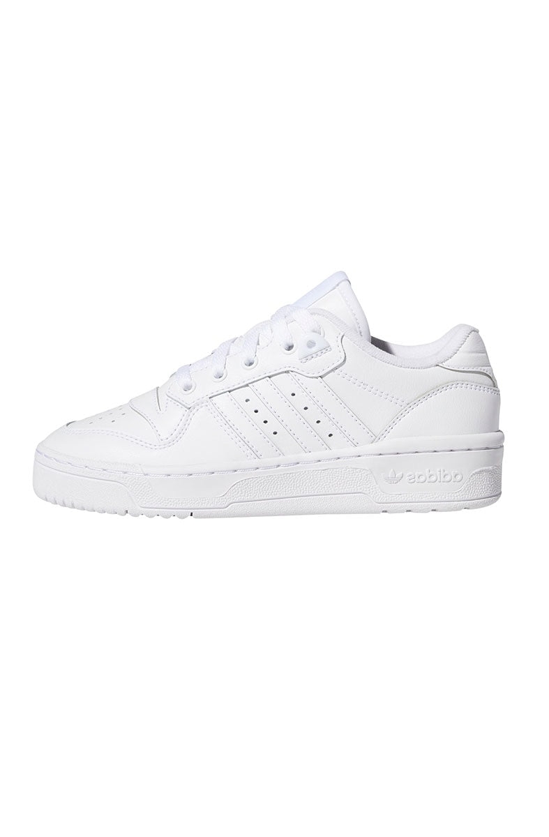 Tênis Adidas Rivalry Low Feminino Branco/Branco - NewSkull