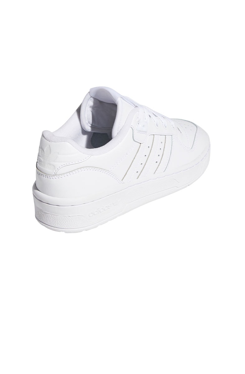Tênis Adidas Rivalry Low Feminino Branco/Branco - NewSkull