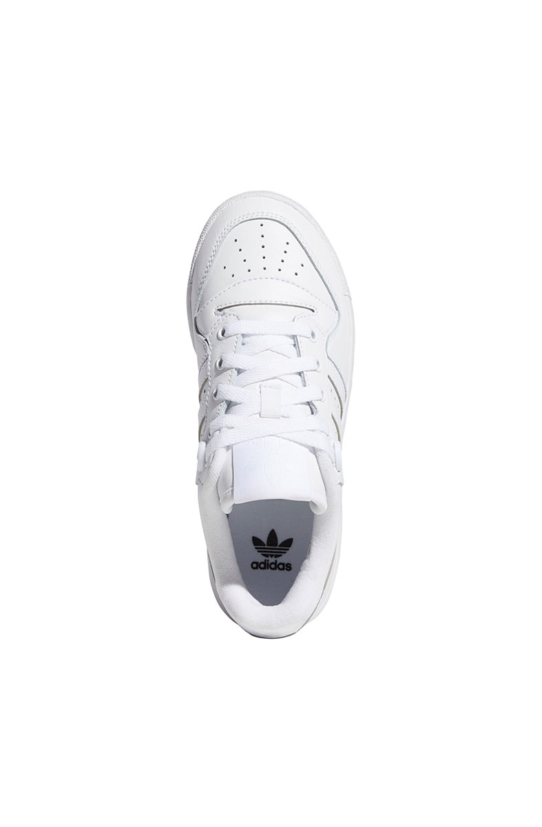 Tênis Adidas Rivalry Low Feminino Branco/Branco - NewSkull