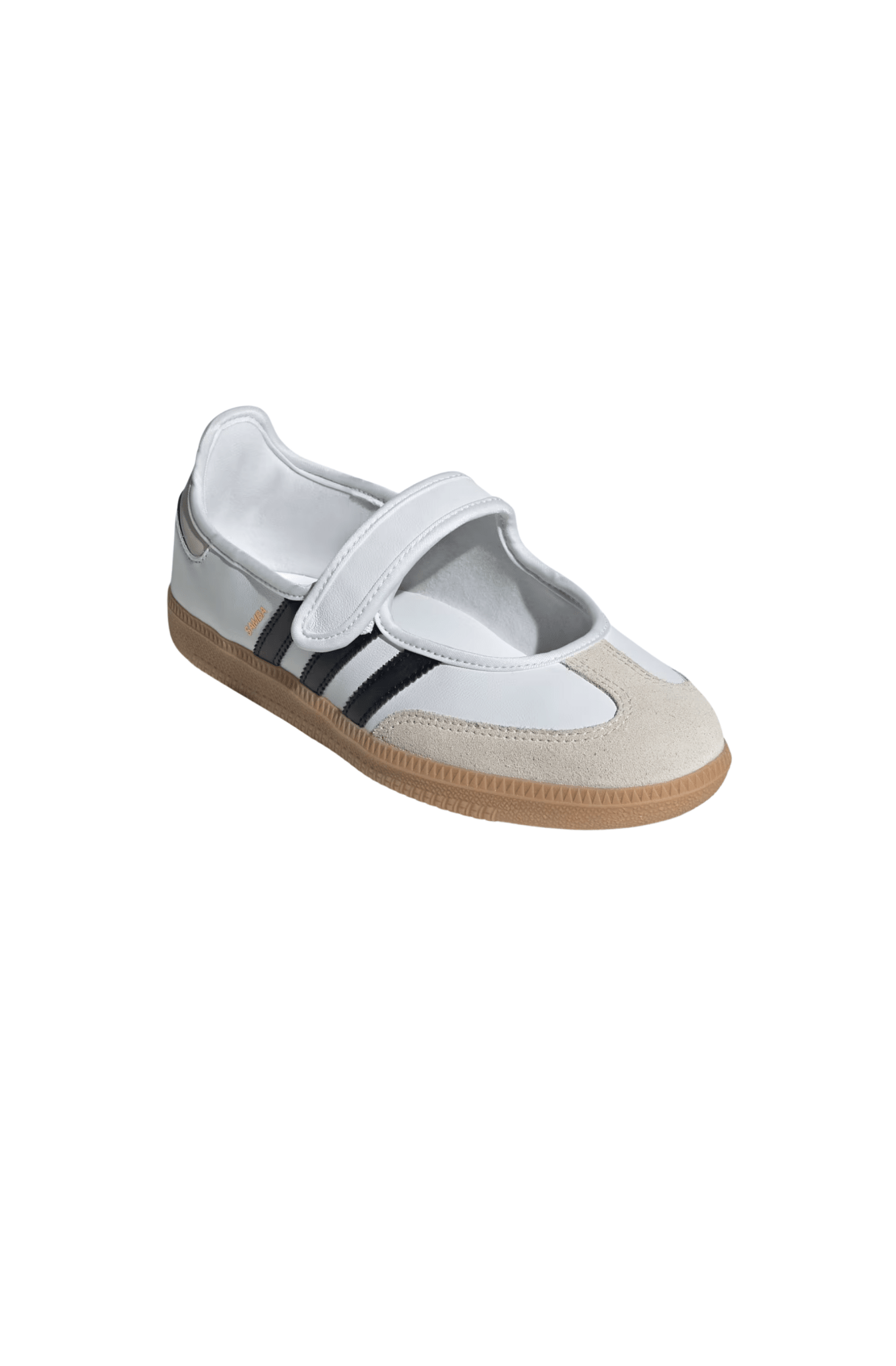 Tênis Adidas Samba Jane Branco/Preto JR1402 - NewSkull