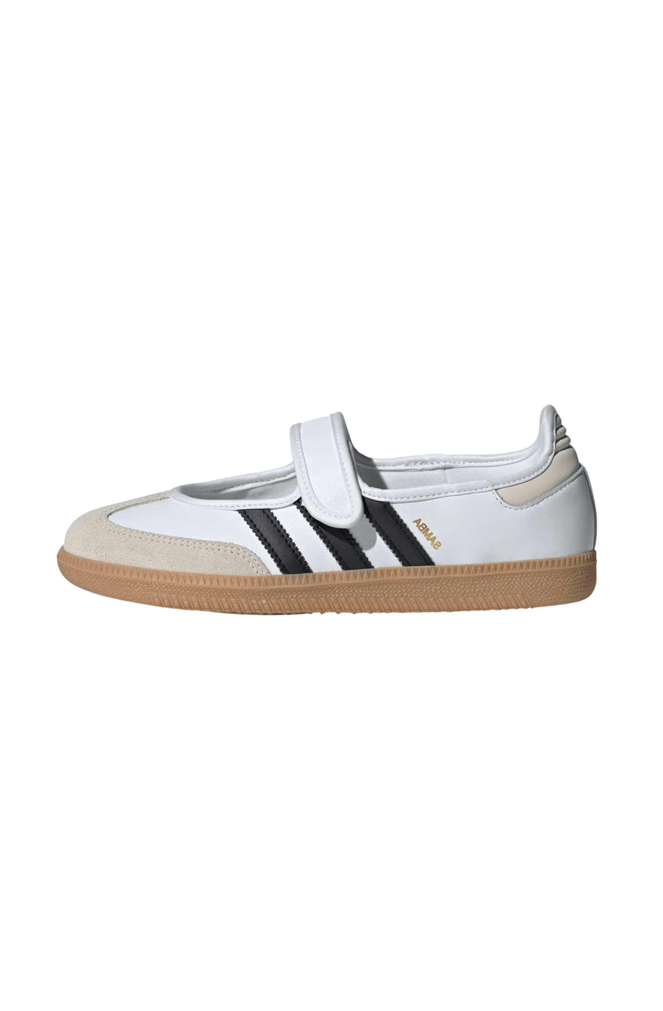 Tênis Adidas Samba Jane Branco/Preto JR1402 - NewSkull