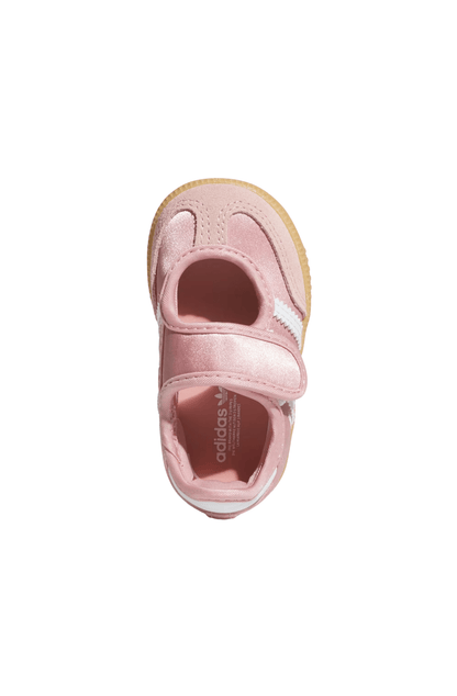 Tênis Adidas Samba Jane Infantil Rosa/Branco KJ9992 - NewSkull