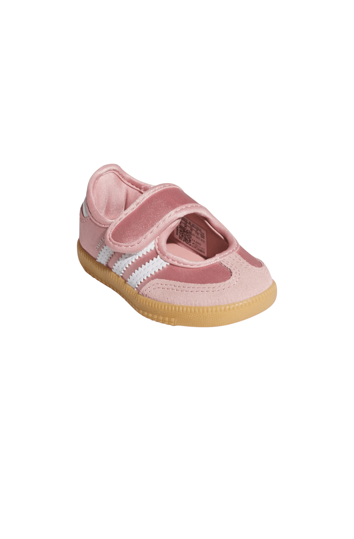 Tênis Adidas Samba Jane Infantil Rosa/Branco KJ9992 - NewSkull