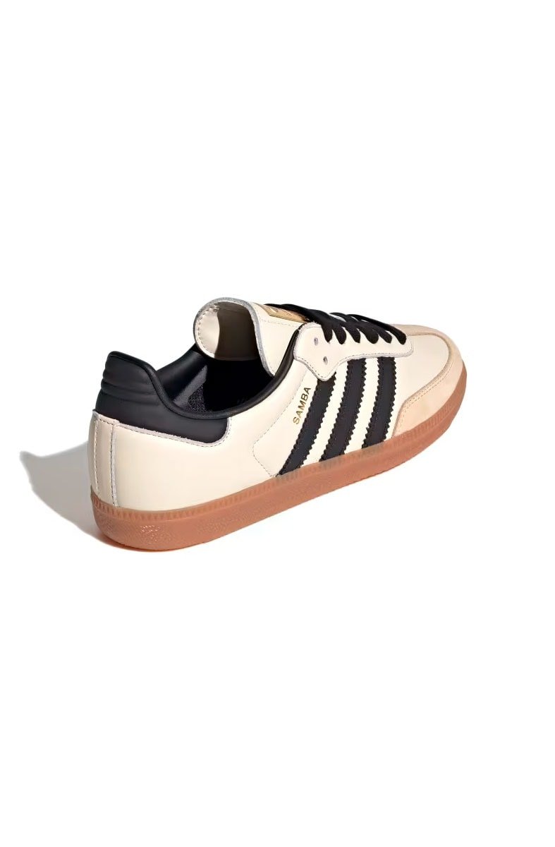Tênis Adidas Samba OG Bege/Preto JK4976 - NewSkull