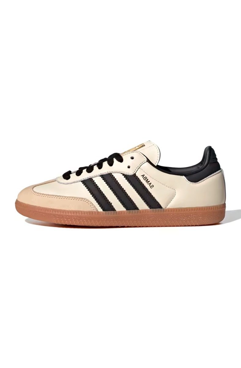 Tênis Adidas Samba OG Bege/Preto JK4976 - NewSkull
